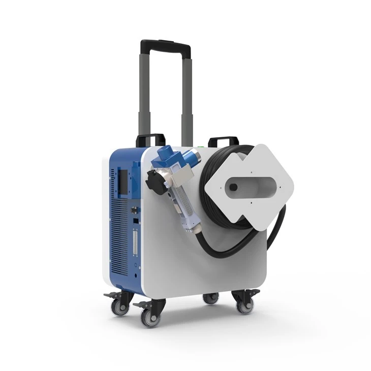 500W 1000W Air-cooled Pulsed Fiber Laser Cleaning Machine suppliers